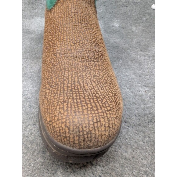 Twisted X Western Boots EZ Rider Womens Size 10M Teal Tan Round Toe WEZ0006 - Picture 5 of 15